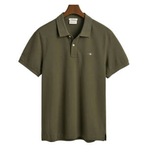 GANT Regular Fit Shield Pique Polo Shirt
